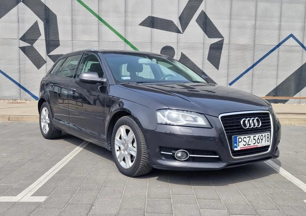 Audi A3 cena 25900 przebieg: 299000, rok produkcji 2012 z Szamotuły małe 172